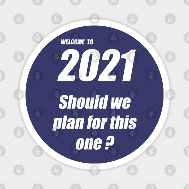 2021 new year plan Magnet by tita